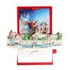 3D Verão Praia Dobrável Bomba Livro Mini Chaveiro Alto Valor de Cor Dos Desenhos Animados Pingente Descompressão Brinquedo Criativo