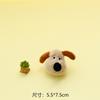 Broche de Peluche de Oso de Dibujos Animados Muñeca Ropa de Muñeca Ropa Zapatos Calcetines Accesorios para la Cabeza de Animal Pequeño Accesorios de Joyería
