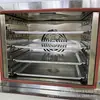 Horno de Aire Caliente de Cuatro Bandejas, Horno de Circulación de Aire Caliente de 4 Niveles y 4 Bandejas, Horno Eléctrico Multifunción para Pan y Pizza, Equipo de Horneado