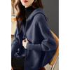 Cárdigan de Punto Elegante Versátil para Mujer para Ir al Trabajo Otoño e Invierno 2025 Nuevo Estilo Coreano Color Puro Holgado Casual Top