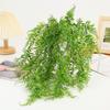 Planta artificial planta verde decoración de pared de balcón Helecho plástico hoja de hierba falsa ratán colgante de pared floral Helecho Persa