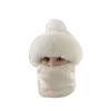Gorro de felpa de invierno nuevo con pompón bufanda máscara integrada gorro de nieve cálido cortavientos orejeras gorro comercio exterior