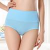 Ropa interior de algodón puro de cintura alta para mujer, Calzones de algodón puro, Ventas directas de fábrica, Íntimos codificados Q668