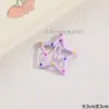 Pinza para el pelo de estrella de dopamina Y2K Pinza para el pelo de pentagrama de chica linda Clip Bb de color caramelo para niños Clip para flequillo