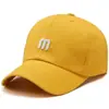 Gorra de Béisbol de Verano para Mujer con Bordado de Letras 3D Estilo Coreano para Hombre Visera Curva Versátil Casual Protector Solar Tendencia