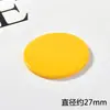 Hoja Acrílica Colorida Redonda Coreana Fruta Material para Accesorios de Pasador de Pelo Joyería Pendientes Pendientes Hechos a Mano DIY