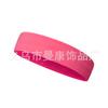 Faixa de cabelo esportiva transfronteiriça feminina absorvente de suor seda gelo secagem rápida corrida antiderrapante faixa de cabeça faixa de cabeça fitness yoga faixa de cabelo atacado