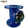 Amico Lxlgr-E Rotor de Tornillo Tipo Seco/Húmedo Desmontable Pantalla Digital Inteligente Mecánico Digital Medidor de Agua Caliente y Fría Lxly