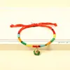 Novo Festival do Barco-Dragão Pulseira de Corda Cinco Cores Contas Cinco Elementos Corda de Mão Tecida à Mão Fio Cinco Cores Pulseira de Mão Zongzi Infantil Atacado