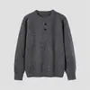 Suéter con Cuello Polo para Hombre 2026 Otoño e Invierno Nuevo Estilo Fresco y Casual Tejido de Punto Capa Base Casual Chaqueta de Punto