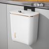 Bote de Basura de Pared para Baño Doméstico Inodoro Espacio Grande con Tapa Montado en la Pared Cuadrado Grande Almacenamiento con Tapa Abatible