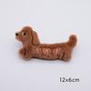 Bonito desenho animado dachshund acessórios roupas infantis calçados chapéu bolsa cachecol semi-acabado material feito à mão broche acessórios