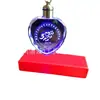 Chaveiro Personalizado com Gravação de Logo Cristal Luminoso Presente com Luz Doze Constelações Presente de Aniversário Lembrança