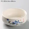 Vaso de Cerâmica Sem Furos para Plantas Hidropônicas em Vasos, Prato para Rabanete Verde e Suculentas, Vaso Grande para Narcisos, Vaso Grande para Flores Aquáticas de Mesa