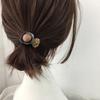 Elástico de Cabelo Coreano Novo Disco Totalmente de Diamante Corda com Broca Tcheca Mesmo Estilo de Dongdaemun Elástico Rede Acessórios de Cabelo para Instagram Anéis de Cabelo