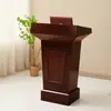 Podio de Madera Maciza, Plataforma para Discursos, Podio para Presentador, Mesa de Bienvenida y Consulta, Escritorio de Guía de Compras, Mesa de Juramento, Podio para Salón de Conferencias