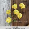 Cenário de Arranjo de Flores Artificiais Amarelas Rosas Falsas Arranjo de Flores Estilo Floresta de Casamento Flores Adereços Decorativos