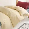 Juego de Ropa de Cama para Dormitorio Universitario de Tres Piezas Sábana Bajera Ajustable 100% Algodón Sábana Individual Funda de Edredón Un Juego Completo de Ropa de Cama de Seis Piezas