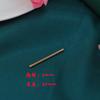 Eletroforese alta retenção de cor DIY antigo artesanal 2 * 25mm primavera hairpin mãe Ming Han roupas envolto flor hairpin borboleta tentáculos