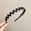 Diadema ondulada invisible sin costuras de corona alta para mujer, adecuada para uso diario, diadema que no aprieta, pinza para el pelo para lavarse la cara, accesorio para el pelo