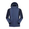 Chaqueta Chaqueta para Hombre y Mujer Tres-En-Uno Desmontable para Exterior Cortavientos Impermeable Cálida para Esquí Montañismo