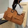 Bolsa de viagem portátil para compras de viagem feminina, bolsa especial à prova d'água em tecido Oxford, bolso multifuncional, bolsa separada para seco e molhado para mulheres