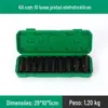 Conjunto de Soquetes para Reparo Automotivo Transfronteiriço Kit de Ferramentas Soquete Combinado Chave de Catraca Caixa de Ferramentas de Manutenção Ferramenta Multifuncional de Desmontagem