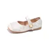 Zapatos Planos de Moda para Niñas, Zapatos de Princesa Bordados Estilo Chino, Nuevos Zapatos Mary Jane Otoño Temprano 2025, Zapatos Casuales para Niños