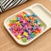 Presilha Pequena Colorida de Doce Mini tamanho Pequeno Grampo de Cabelo Quebrado em Lata Franja Frontal de Verão Franja Lateral Acessório de Cabeça para Cabelos Quebrados