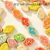 Pulsera de Cuentas de Cerámica para Niña Estudiante Tejido Estilo Antiguo Joyería de Nube Suministro para Transmisión en Vivo Jingdezhen Agujero Grande DIY
