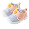 Sapatos Novos para Bebês e Crianças Pequenas Primavera e Outono Meninas Bebê Sapatos Antiderrapantes Sola Macia Respirável Interno Menino Bebê Sapatos de Algodão