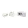 Tomada de energia AC oito DC três furos interface de energia assento macho lancheira elétrica uso duplo tomada AC tomada DC 2,5A