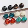 Miçangas Planas de Resina Irregulares com Furo Grande, Miçangas Gradientes com Furo Reto, Acessórios para Roupas e Moda Praia, Pingentes, Miçangas Soltas, Acessórios para Joias DIY