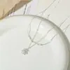Pendientes Florales Suaves y Atmosféricos para Mujer, Adecuados para el Uso Diario, Pendientes de Accesorios de Yiwu Galvanizados Ecológicos al por Mayor