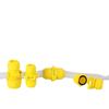 Conector rápido universal para manguera 6 minutos reductor 4 minutos extensión de reparación de manguera acoplamiento adaptador conveniente para tubería de agua