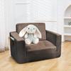 Sofá Cama Plegable Sencillo para Niños, Sillón Sofá Pequeño para Bebés, Sofá Reclinable y para Dormir Perezoso de Una Persona para Dormitorio, Sofá Pequeño para Bebés