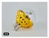 Decoração de Bar KTV Bola Mágica Dourada Galvanizada Lâmpada de Palco LED Lâmpada de Lâmpada Rotativa Colorida Mini Acrílica Doméstica