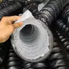 Tubo Flexible de Aislamiento de Goma con Foil de Aluminio Ventilado Engrosado Conducto Flexible Wholesale Tubo de Aislamiento para Aire Acondicionado Central Telescópico Tubo de Escape Ventilación