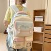 Bolso de Mano Mochila Versátil Japonesa Estilo Universitario Mochila para Chica Suave Commuter Estudiante Bolsa Escolar