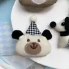 Tecido de Desenho Animado Recheado com Algodão Urso Cachorro Pingente de Bolsa DIY Broche Acessórios de Roupa Acessórios Atacado