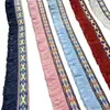 Falda-suéter con flecos de encaje de cinta estilo étnico, dobladillo, ropa para muñecas DIY hecha a mano, zapatos, sombreros, ropa, accesorios de decoración para juguetes