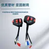Adequado para Guidão Modificado Esquerdo e Direito de Motocicleta Aerox155 Switches de Buzina e Partida Esquerdo e Direito Aerox155/Mio