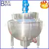 Panela de Cozinha Personalizada com Panela de Camisa para Fazer Açúcar Panela a Vapor Pode Vaporizar Aquecimento a Gás Natural com Raspador de Parede e Agitação