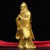 Estatua de Bronce al por Mayor Adornos Confucio Estatua de Bronce Confucio Hogar Memorial Maestro Estudio Artesanías Escritorio Oficina