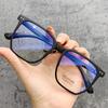 Gafas Protectoras Anti-Luz Azul con Montura Negra Grande, Sin Graduación, Gafas Protectoras con Lentes Graduados, Gafas para Computadora en Stock