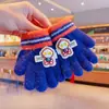 Guantes de Rebaja para Niñas, Nuevo Estilo Otoño e Invierno, Guantes Cálidos y a Prueba de Frío Kuromi de Cinco Dedos para Niños Pequeños y Niños
