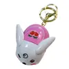 Coche de Juguete de Animal Pequeño de Resorte Llavero Modelo de Coche Colgante para Bolso Llavero de Estudiante Máquina de Garra Regalo Pequeño
