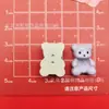 Urso de Pelúcia Colorido Galvanizado Simulado Acessórios Plásticos DIY para Presilhas de Cabelo, Capas de Celular e Tamancos