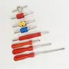 Llave Universal para Válvula de Neumático de Coche, Herramienta de Desmontaje y Reparación de Válvula de Aire Acondicionado, Aguja para Desinflar Cámara de Aire