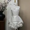 2026 Nuevo Estilo Elegante y Sexy Patchwork Floral Tridimensional Bloques de Color Vestido sin Tirantes de Cintura Alta Suministro Transfronterizo Aliexpress